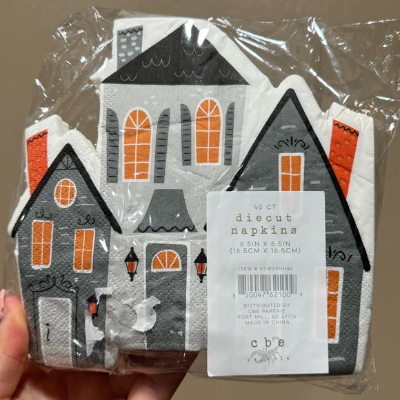 Halloween napkins by CBE Paperie - Picture 2 of 2